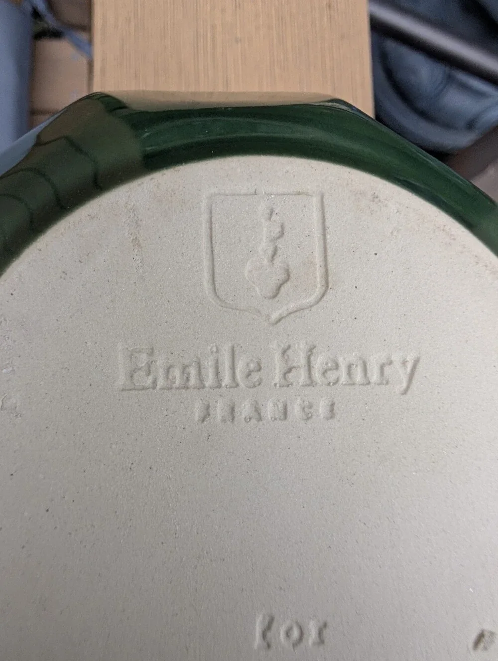 Emile Henry Williams Sonoma Green Mixing Bowl #6574